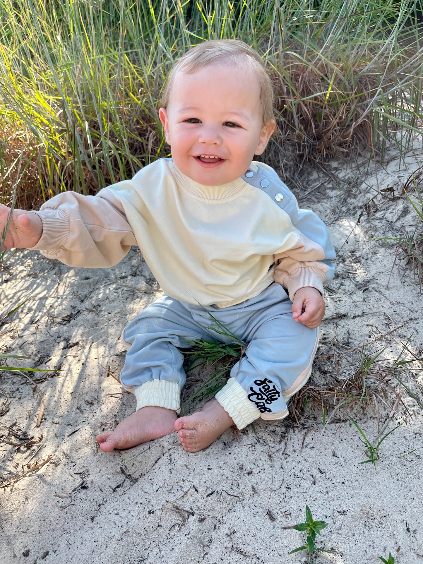 Salty Cub Easy Change & Easy Button SunKissed Sweatshirt for All Kids & Toddlers