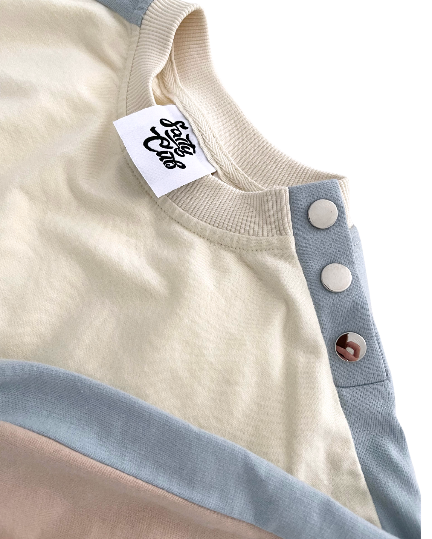 Salty Cub Easy Change & Easy Button SunKissed Sweatshirt for All Kids & Toddlers
